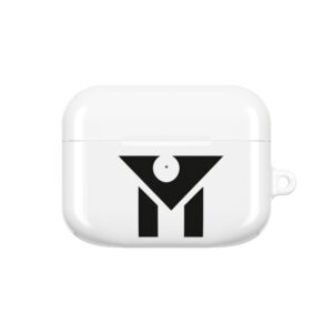 Minimalist Geometric Human Figure AirPods Case